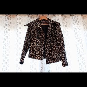Leopard print jacket